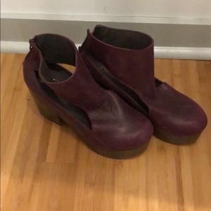 Free people clog bootie